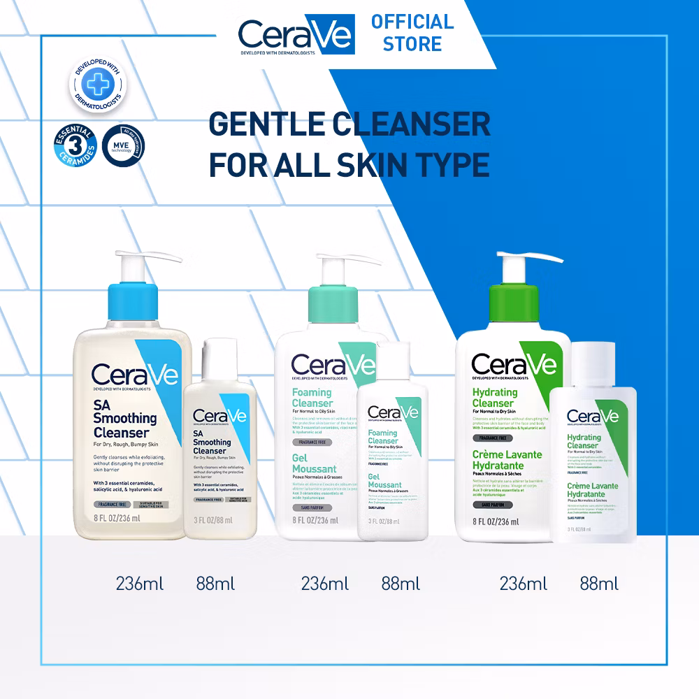 Facial wash ceraVe