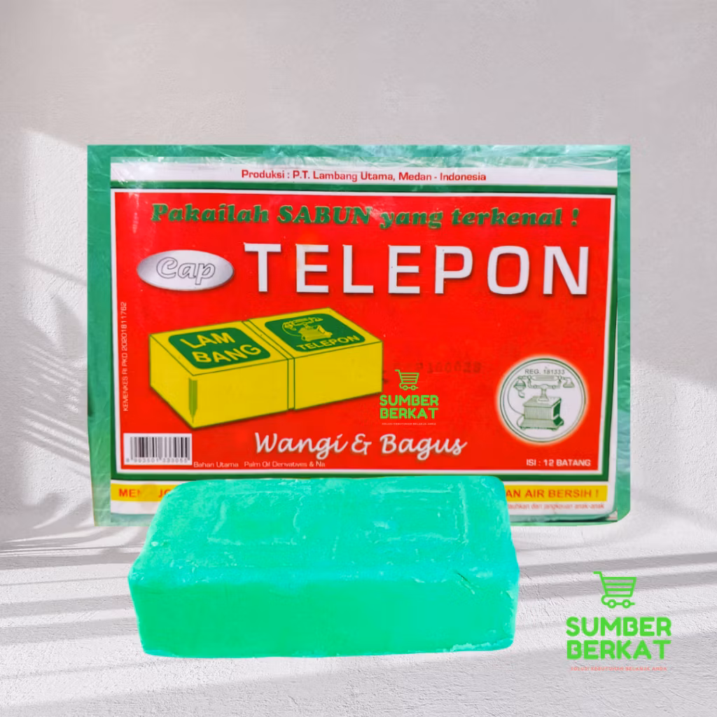 Sabun batang cap telepon